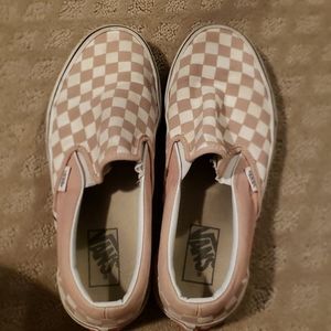 checkered vans
